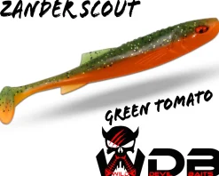 Wild Devil Baits Zander Scout 10 cm Shad Gummifisch Softlure Angelköder