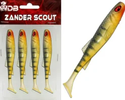 Wild Devil Baits Zander Scout 10 cm Shad Gummifisch Softlure Angelköder