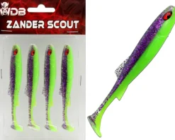 Wild Devil Baits Zander Scout 10 cm Shad Gummifisch Softlure Angelköder