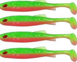 Wild Devil Baits Zander Scout 10 cm Shad Gummifisch Softlure Angelköder