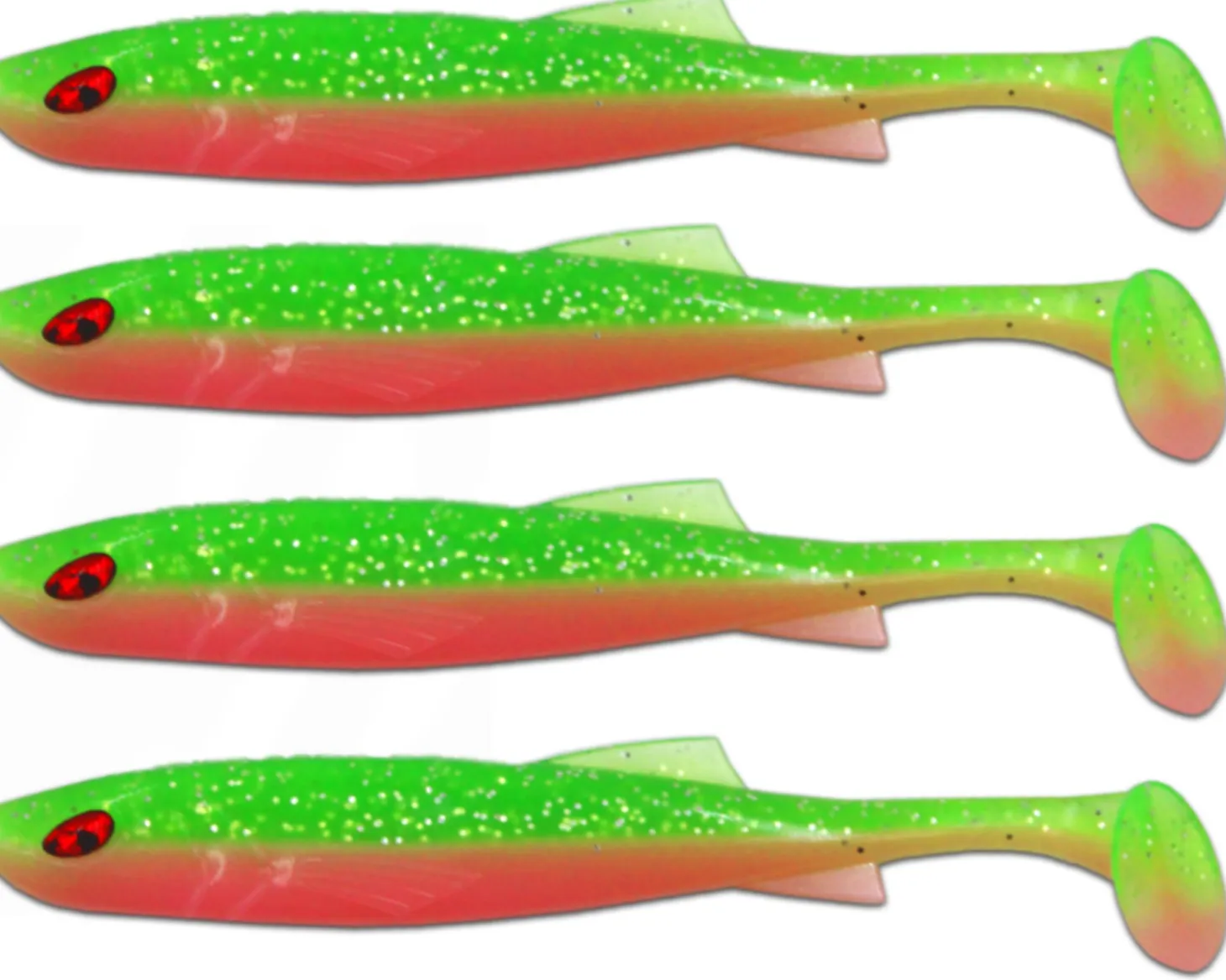 Wild Devil Baits Zander Scout 10 cm Shad Gummifisch Softlure Angelköder