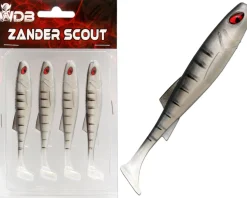 Wild Devil Baits Zander Scout 10 cm Shad Gummifisch Softlure Angelköder