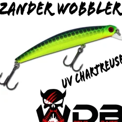 Wild Devil Baits Zander Wobbler Kunstköder Flachläufer Hardbait Raubfischangeln  Angelköder