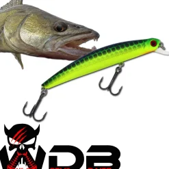 Wild Devil Baits Zander Wobbler Kunstköder Flachläufer Hardbait Raubfischangeln  Angelköder