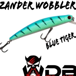 Wild Devil Baits Zander Wobbler Kunstköder Flachläufer Hardbait Raubfischangeln  Angelköder